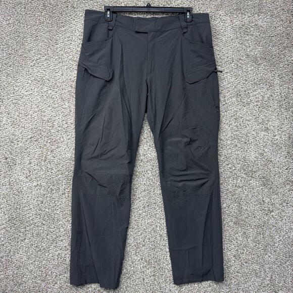 Helikon-Tex Mens OTP Pants Mens 40x30 Gray Outdoor Tactical Lightweight Stretch - Picture 1 of 13